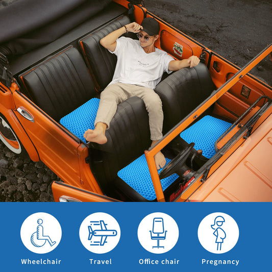 CUSCINO IN GEL ANTIDOLORE    – Più Comfort in Ufficio, in Auto e a Casa